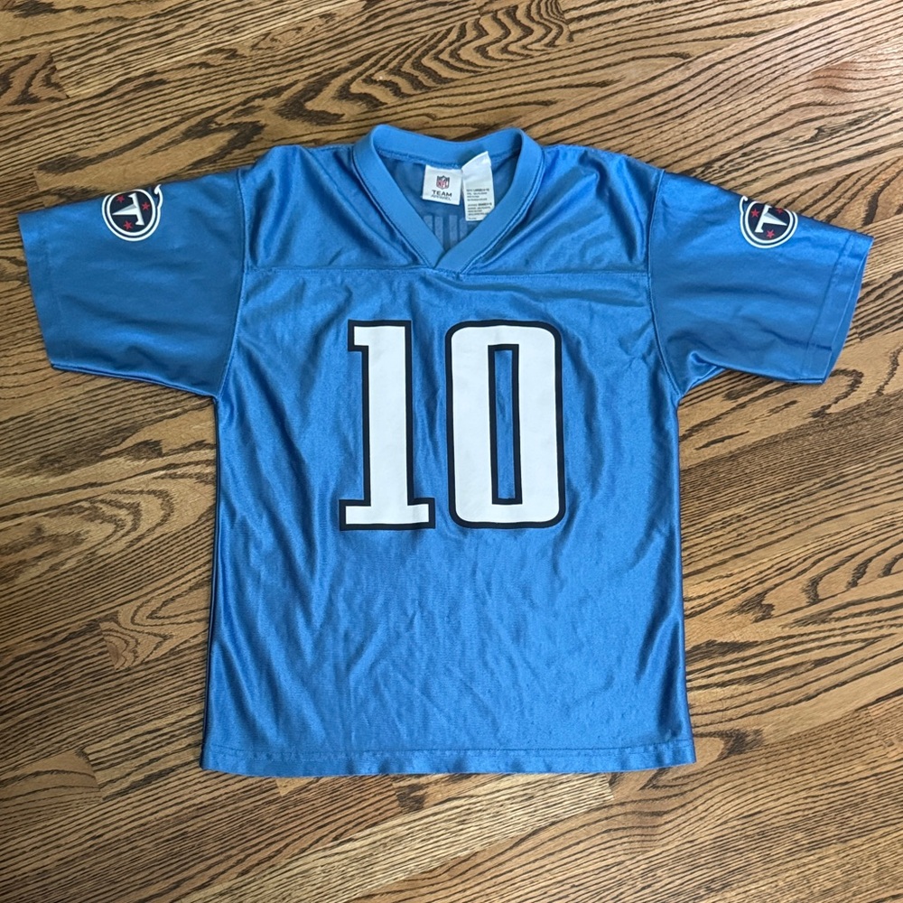 NFL Team Apparel Tennessee Titans Blue Jersey - football, sports, fall, TN, Nash